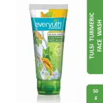Everyuth Naturals Tulsi Turmeric Face Wash - Anti Acne, Anti Marks, Paraben Free view 1