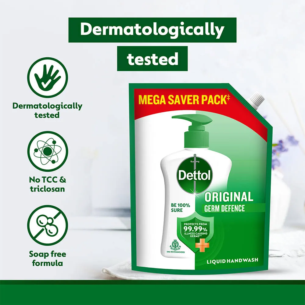 Dettol Original Refill Liquid Hand Wash - 1.35 Liter