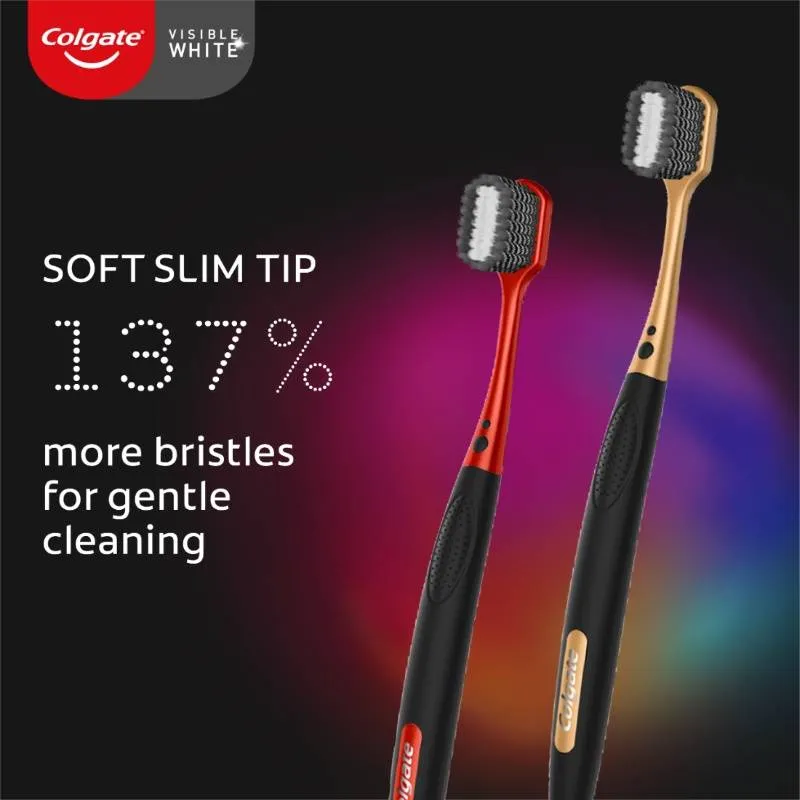 Colgate Visible White O2 Toothbrush - Ultra Soft