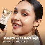Pilgrim Glow BB Cream with SPF 50PA++++ Instant Spot Coverage Matte Finish For Oil Dry All Skin Type view 19