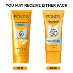 Pond's POND’S Sun Miracle SPF 50 PA+++ Crème Gel Sunscreen - Protect & Hydrate, With Hyaluronic Acid view 8