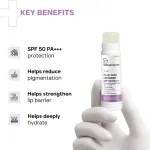 Dermatouch Kojic Acid Ceramide SPF 50 PA+++ Natural Lip Balm for Dry & Discolored Lips 5g view 4