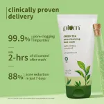 Plum Green Tea Face Wash, Serum And Moisturizer Trio With SPF 50 PA+++ For Acne Prone & Oily Skin view 5