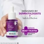 The Derma Co 10% Vitamin C Face Serum Reduces Pigmentation & Glowing Skin For All Skin Types view 3