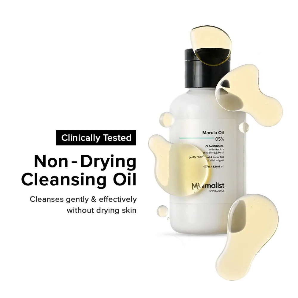 Minimalist Marula Oil 05% Cleansing Oil