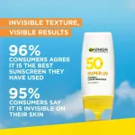 Garnier Air-Lock SPF 50+ PA++++ For UVA/UVB Invisible Serum Sunscreen For Broad Spectrum With No White Cast view 2