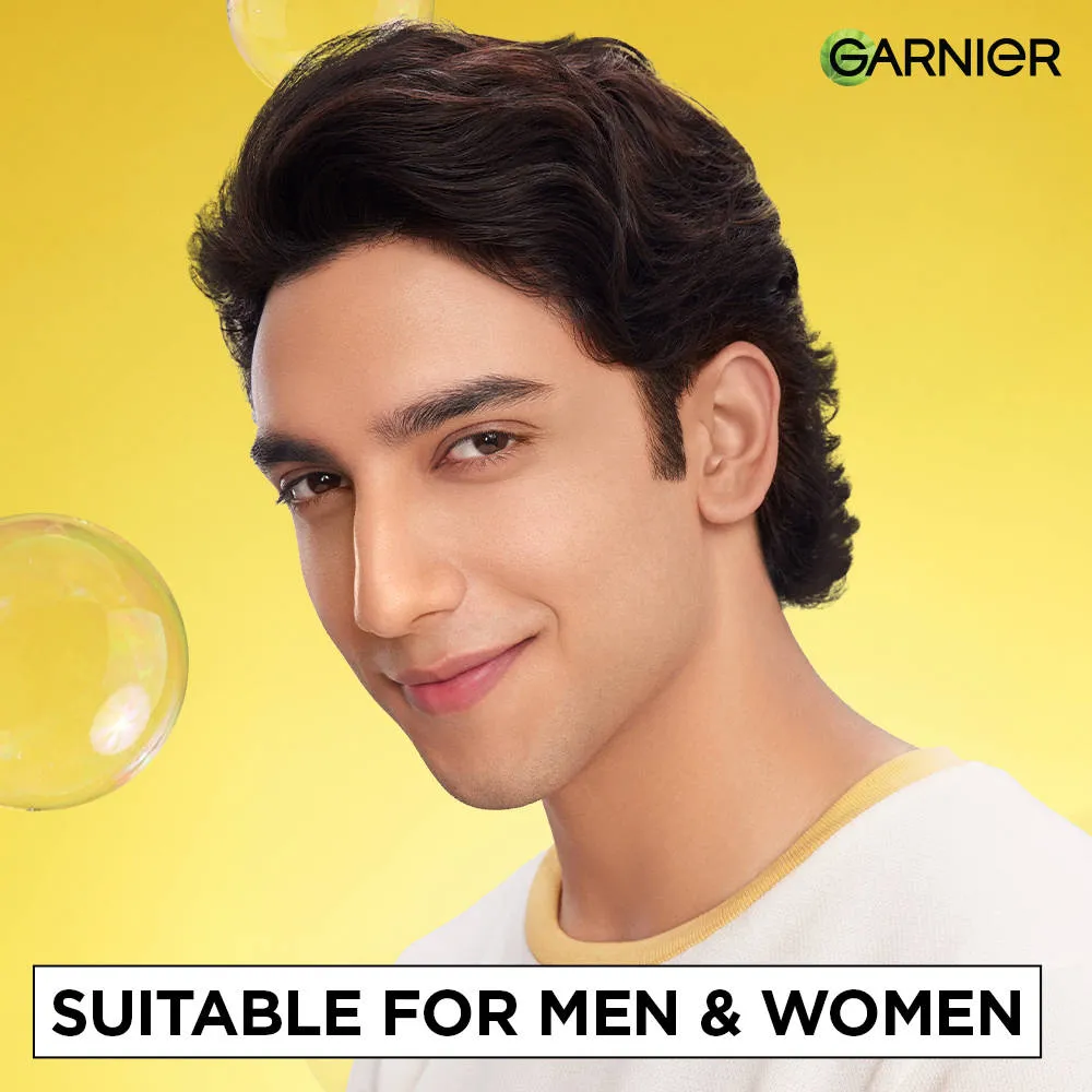Garnier Vitamin C Gel Face Wash for Brighter Skin Gently Cleanses Skin & Removes impurities