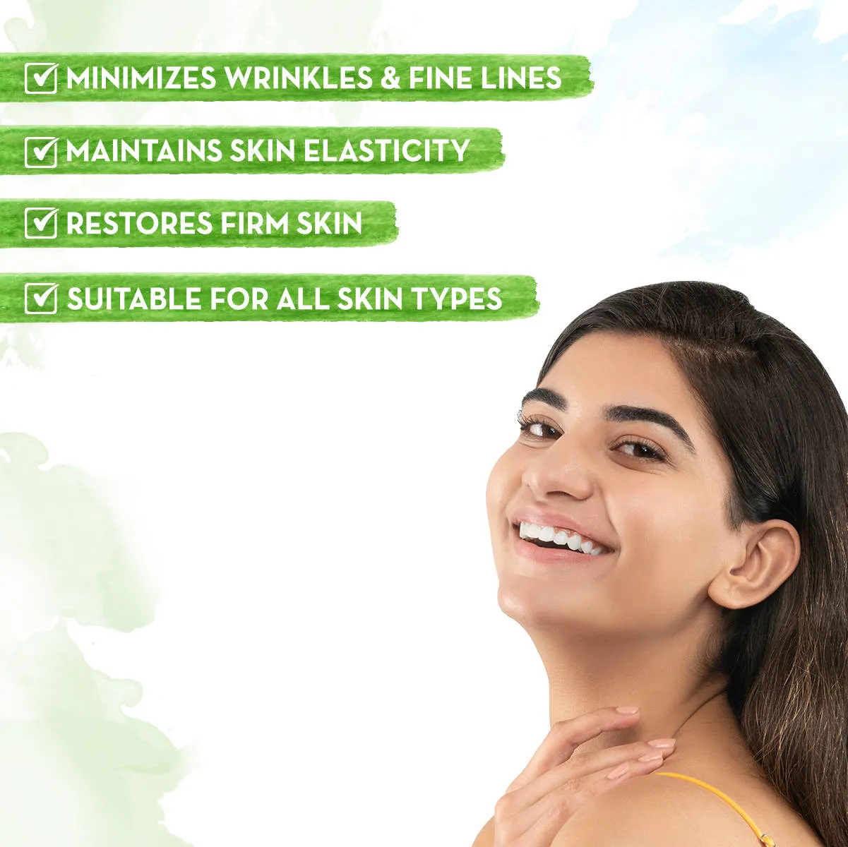 Mamaearth Bye Bye Wrinkles Face Cream with Green Tea & Collagen