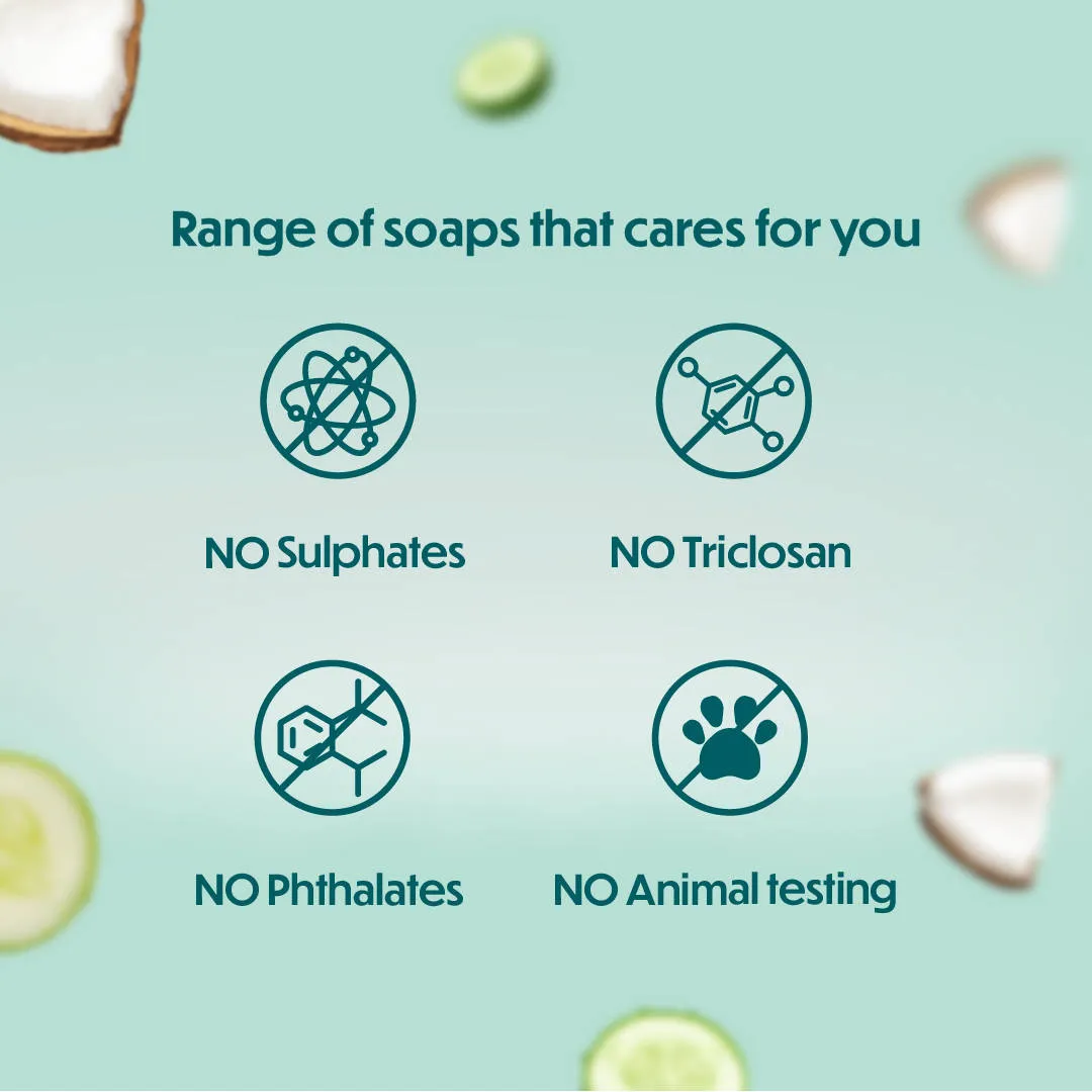 Himalaya Cucumber and Coconut Soap - Pack of 6