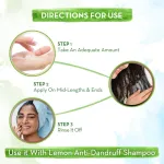 Mamaearth Lemon Anti Dandruff Conditioner With Lemon & Ginger For Soft & Smooth Hair view 5