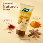 Joy De Tan Ubtan Face Wash With Turmeric Sandal & Saffron Removes Tan, Dirt & Blemishes For a Naturally Glowing Skin view 3