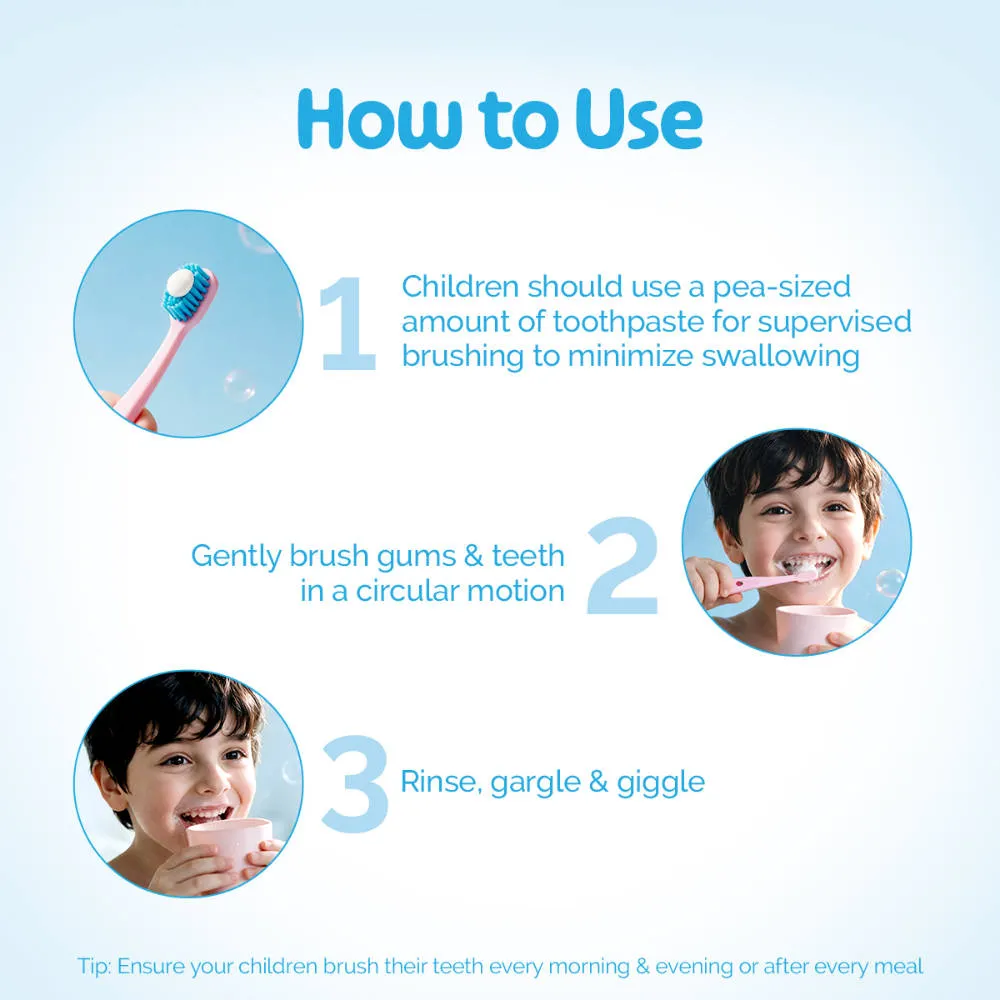 Mamaearth 100% Natural Berry Blast Kids Toothpaste