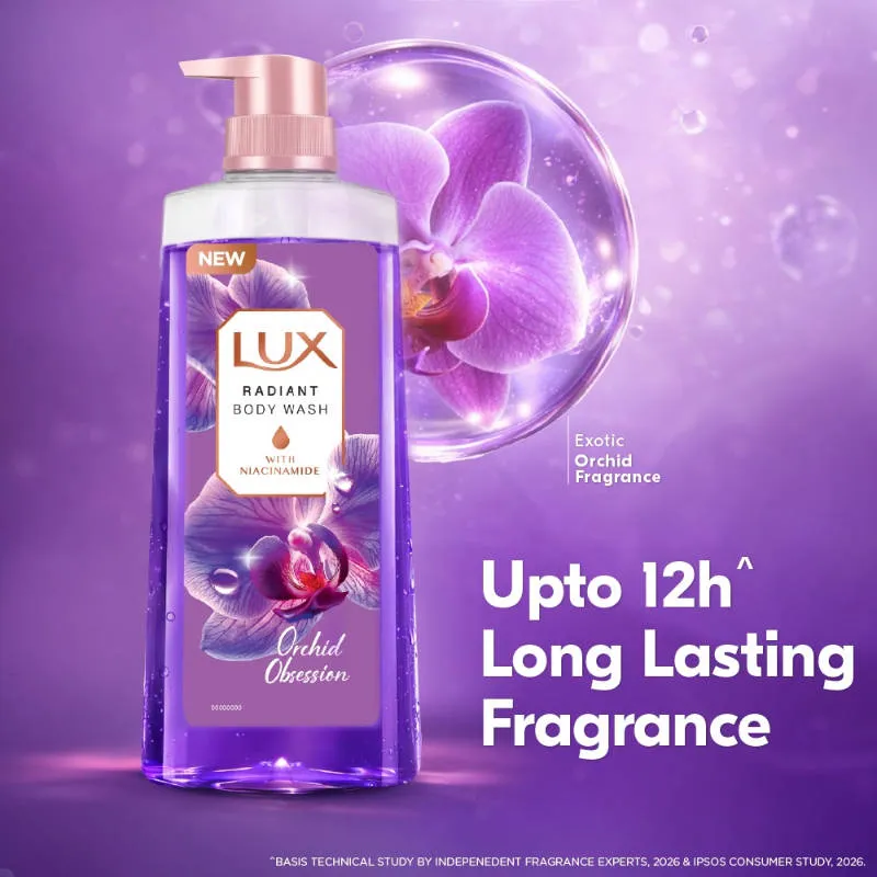 Lux Black Orchid Fragrance & Juniper Oil Bodywash Shower Gel
