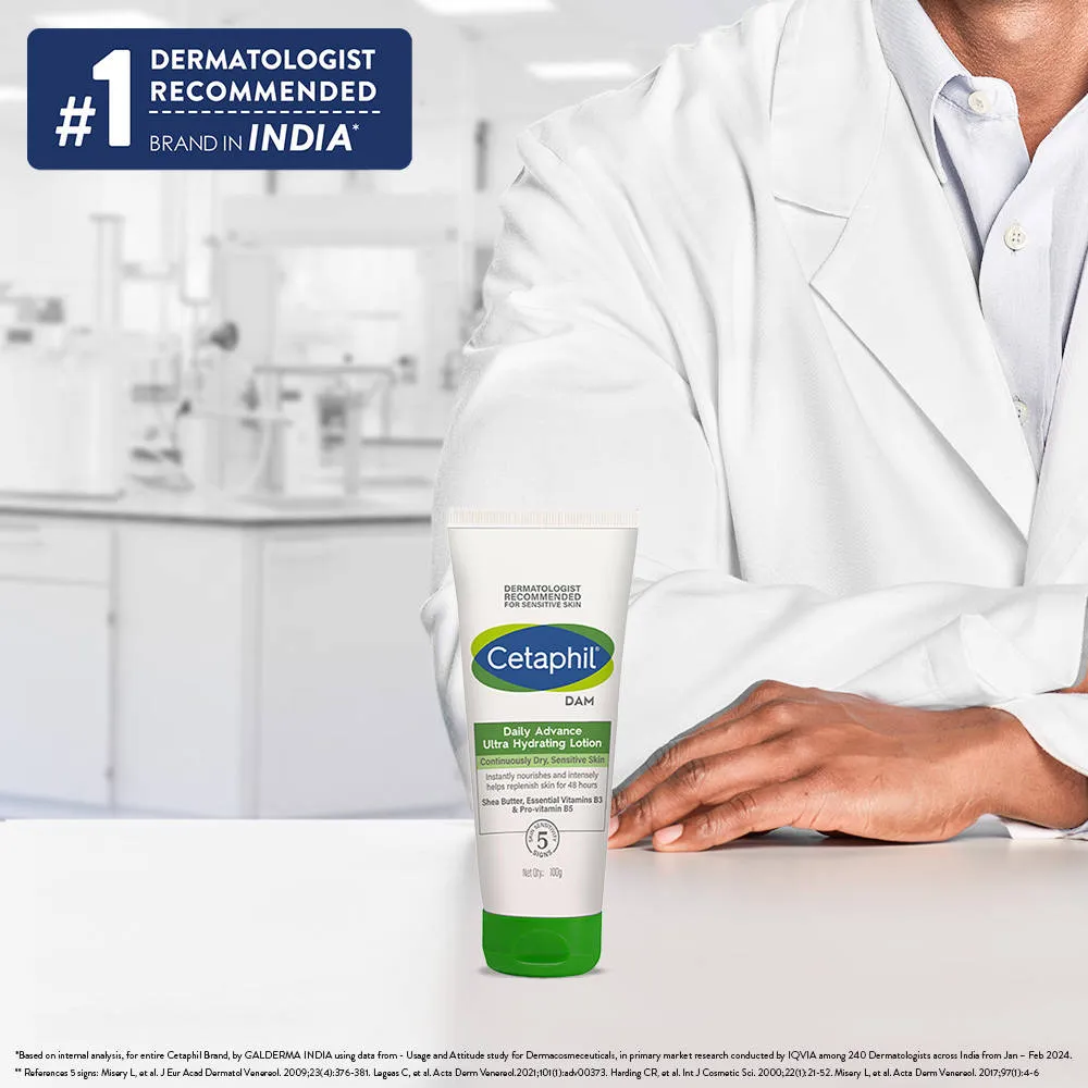 Cetaphil DAM Daily Ultra Hydrating Lotion For Intense Hydration