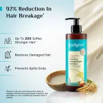 Pilgrim Korean Rice Water & Collagen Advance Damage Repair Shampoo For Dry Frizzy & Damaged Hair view 2