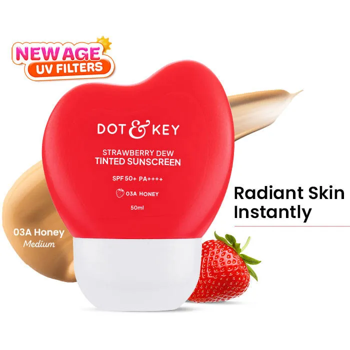Dot & Key Strawberry Dew Tinted Sunscreen SPF 50+ PA++++
