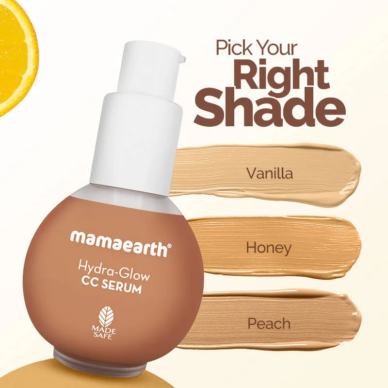 Mamaearth Hydra-glow Cc Serum With Vitamin C & Hyaluronic Acid