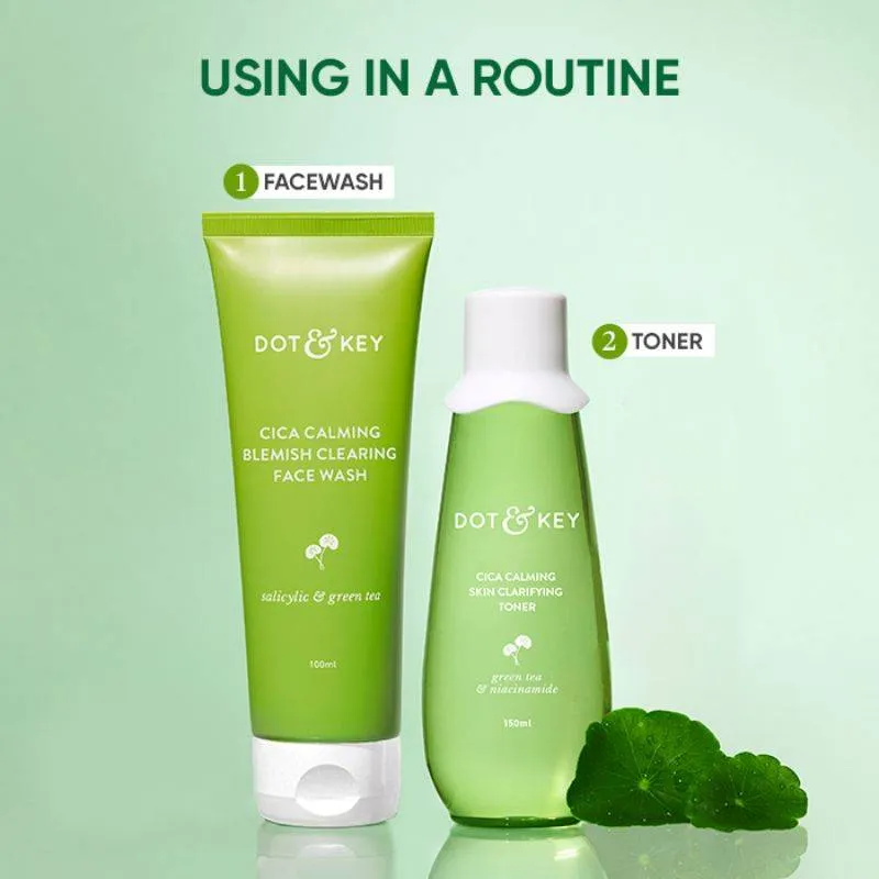 Dot & Key Cica Cleansing & Toning Set