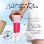Aqualogica Radiance Fluid Sunscreen SPF50+ PA++++ with Niacinamide & Watermelon For Oily Skin view 3