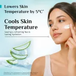 Pilgrim Korean Aloe Cooling Fluid Sunscreen SPF 50+ PA++++ With Hyaluronic Acid view 5