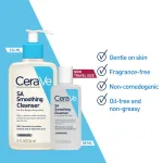 CeraVe SA Smoothing Cleanser For Dry, Rough & Bumpy Skin, Face Wash With Salicylic Acid & Ceramides view 22