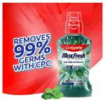 Colgate Maxfresh Plax Antibacterial Mouthwash, Fresh Mint view 5