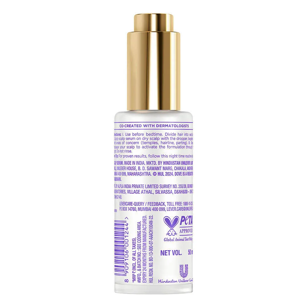 Dove Scalp + Hair Therapy Density Boost Revitalizing Scalp Night Serum