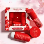 Aqualogica Cherry Blossom Bloom: Body Wash, Hydra Gel, Mist + Sling Bag & Charms Hot Girl Essentials view 2