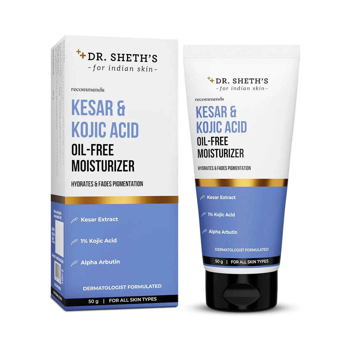 Dr. Sheth's Kesar & Kojic Acid Oil-Free Moisturizer