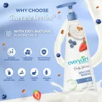 Everyuth Naturals Body Lotion - Sun Care Berries with Almond Milk, SPF 15, Non Sticky view 2