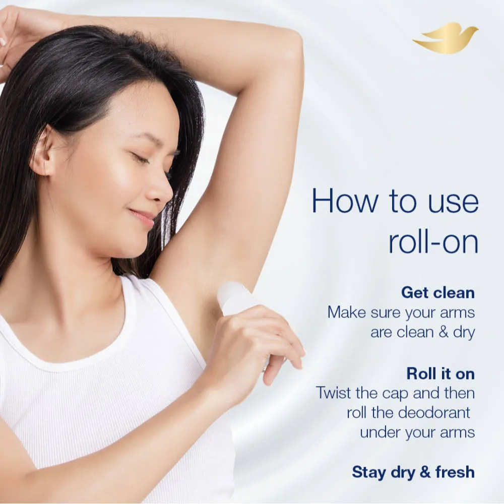 Dove Original Deodorant Roll On Pack Of 2