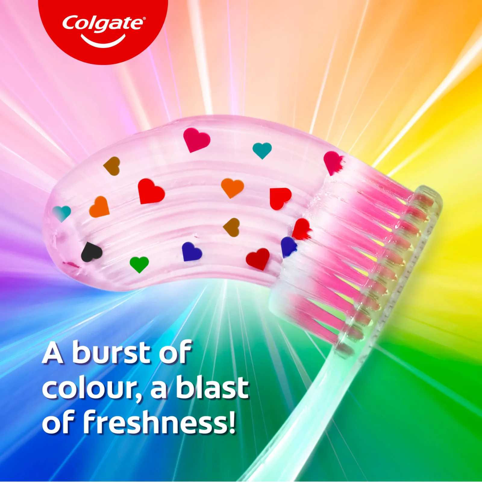Colgate Maxfresh Rainbow Fresh Toothpaste With Cooling Crystals