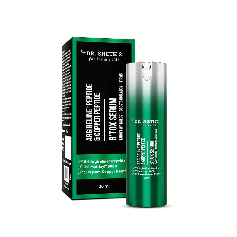 Dr. Sheth's Argireline Peptide & Copper Peptide Botox Serum