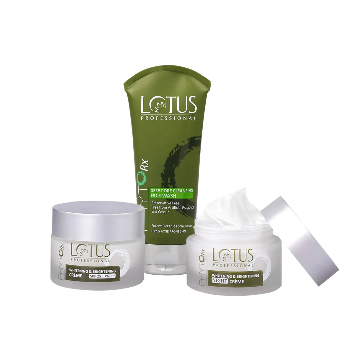 Lotus Herbals Lotus Professional Phyto-Rx Cream Night Cream & Face Wash Combo