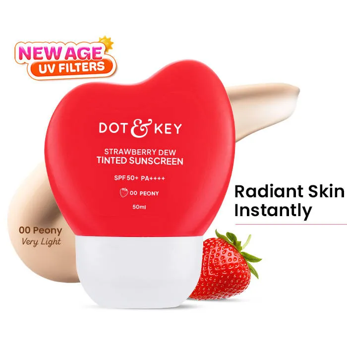 Dot & Key Strawberry Dew Tinted Sunscreen SPF 50+ PA++++