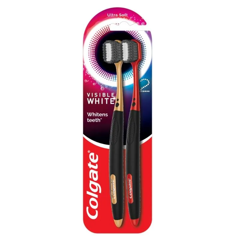 Colgate Visible White O2 Toothbrush - Ultra Soft