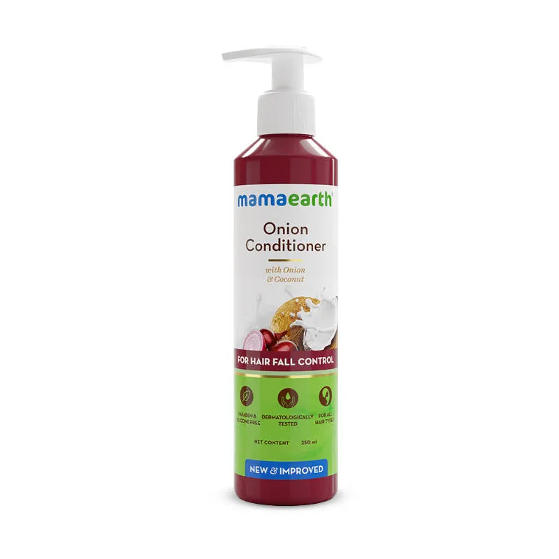 Mamaearth Onion Conditioner With Onion & Coconut For Hair Fall Control