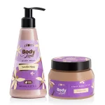 Plum BodyLovin' Vanilla Vibes Scrub & Shower Body Polishing Duo view 2