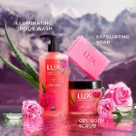 Lux Essence Of Himalayas Rose & Aloe Vera Exfoliating Soap - Pack Of 5 view 8