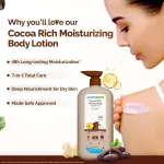 Mamaearth Cocoa Rich Moisturizing Body Lotion With Cocoa Butter & Vitamin view 4