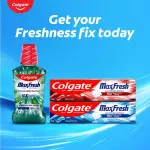 Colgate Maxfresh Plax Antibacterial Mouthwash, Fresh Mint view 9