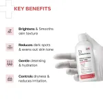 Dermatouch Bright & Even Skin Tone Gentle Cleanser For Dark Spots & Uneven Skin Tone view 2
