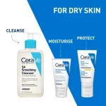 CeraVe Salicylic acid Face Wash & AM lotion with SPF 50, Exfoliation & Sun protection - Pack of 2 view 2