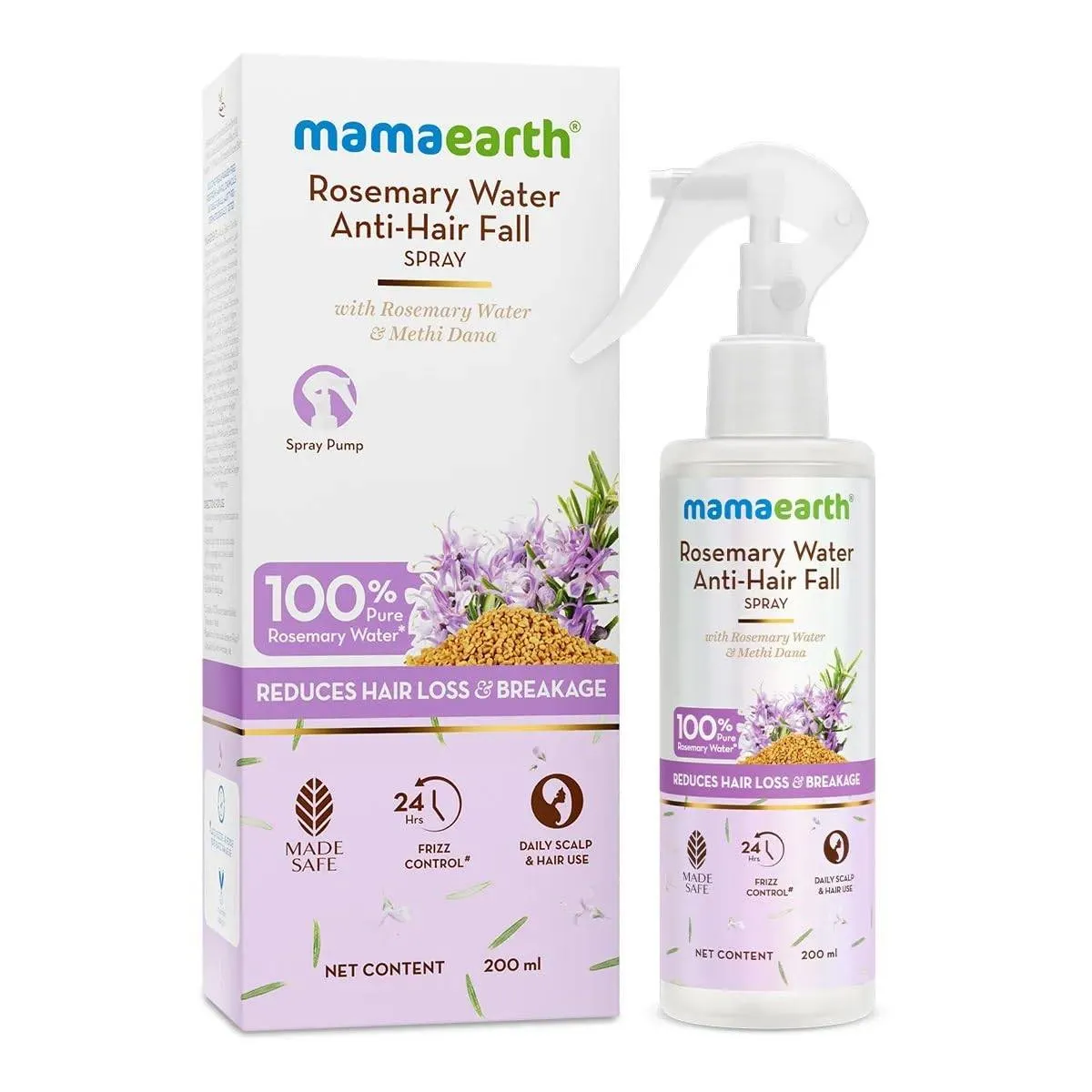 Mamaearth Rosemary Water Anti-Hair Fall Spray