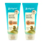 Pilgrim 2% Niacinamide Glow Gel Sunscreen SPF 50+++ Boost Glow Non-greasy No white cast Pack of 2 view 2