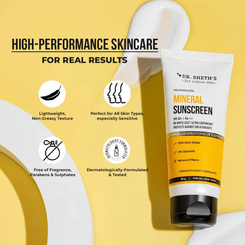 Dr. Sheth's Mineral Sunscreen