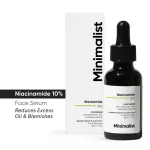 Minimalist 10% Niacinamide Face Serum With Matmarine + Zinc For Reducing Oil & Blemishes view 2