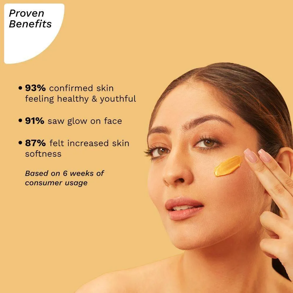 Pilgrim 24K Gold Facial Mask For Glowing & Radiant Skin Depigmentation - Pack Of 2