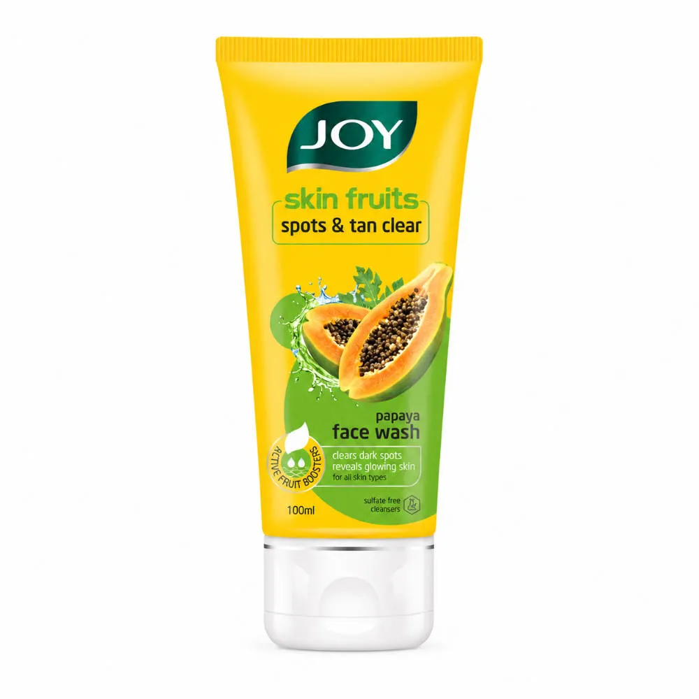 Joy Skin Fruits Spots & Tan Clear Face Wash with Papaya