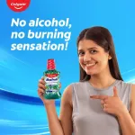 Colgate Maxfresh Plax Antibacterial Mouthwash, Fresh Mint view 7